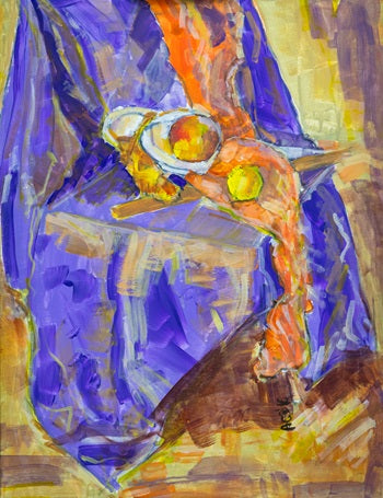 Still Life in Purple