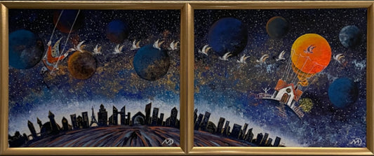 Yesterday and the Day Before (dyptich)