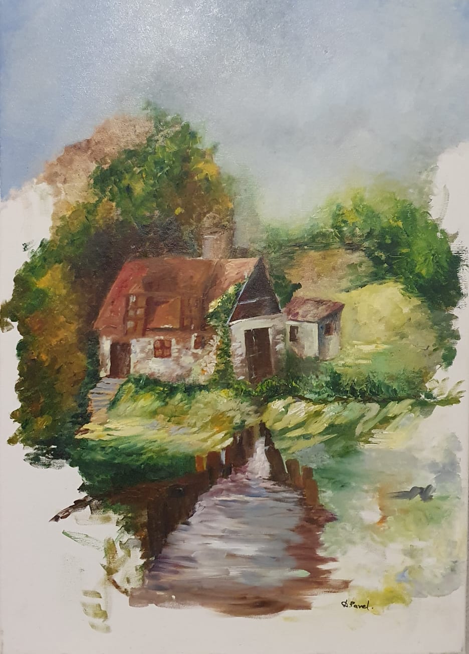 At the White Cottage