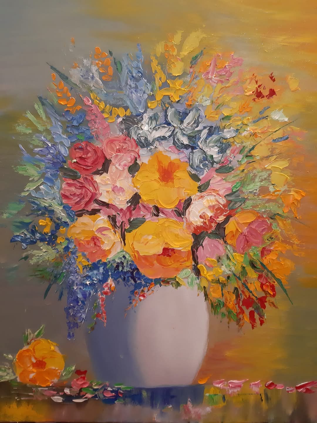 Vase with Flowers